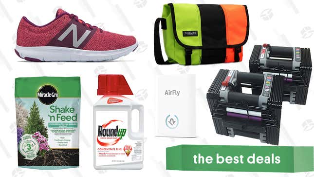 Image for article titled Saturday&#39;s Best Deals: Timbuk2, Lawn Care Essentials, Twelve South&#39;s AirFly, and More