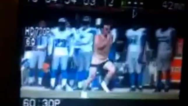 Legit Streaker Dodges Tackler In Cleveland, Pummeled By Groundskeeper