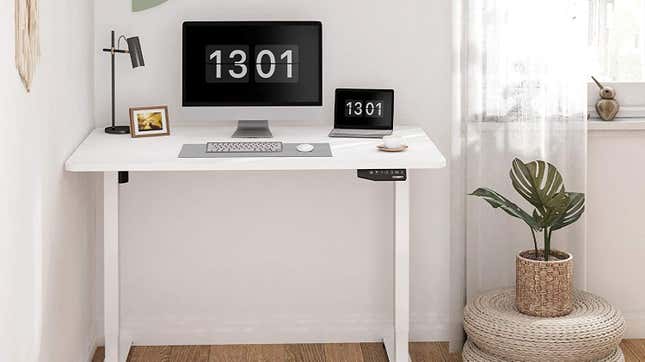 Flexispot Electric Stand Up Desk | $240 | Amazon | Clip Coupon