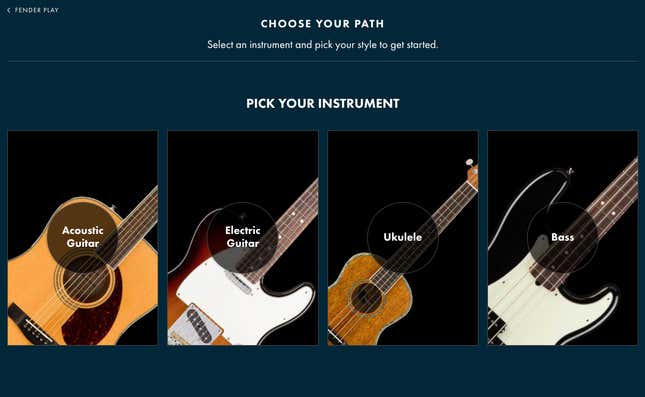 Image for article titled You Can Access Fender's Online Guitar Lessons For Free Right Now
