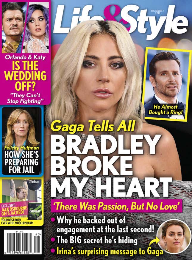 Image for article titled This Week In Tabloids: Was Jennifer Aniston the Only Actor on Friends? Maybe!