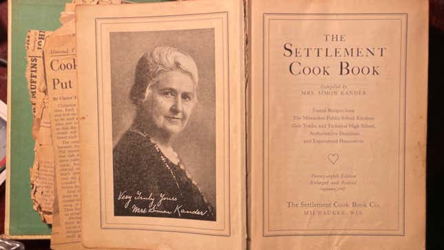 Image for article titled Classic cookbooks: The Settlement Cook Book, the way to a man’s heart