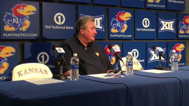 Bob Huggins, On Hilariously Lopsided Free Throw Disparity Against Kansas: "You Have No Chance To Win"