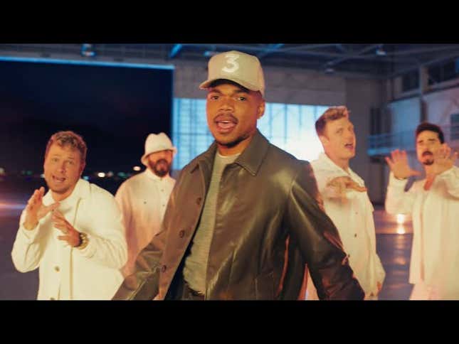 Chance the Rapper Joins the Backstreet Boys for a Super Bowl Commercial—and Folks Don’t Want It That Way