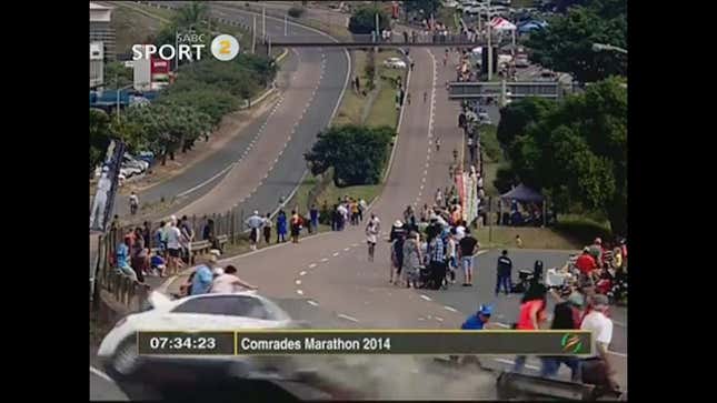 Ultramarathon Interrupted By Out Of Control Car