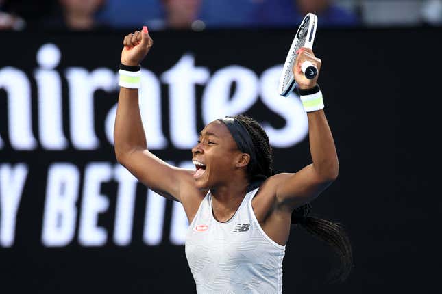 Image for article titled Coco’s Reign: Up-and-Comer Upsets Defending Australian Open Champ Naomi Osaka; Serena Williams Falls in Opening Week