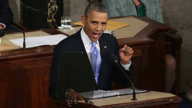 Image for article titled Fact-Checking The State Of The Union Address