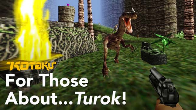 <i>Turok: Dinosaur Hunter</i> Is Goofier Than A Cotton Candy Sandwich