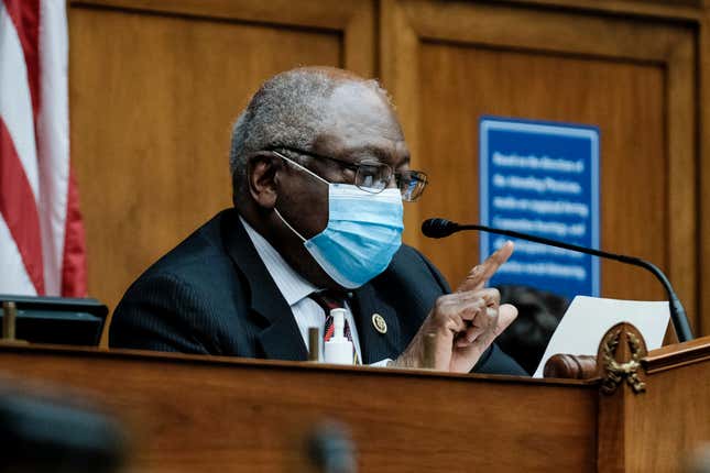 Image for article titled House Rep. James Clyburn Says CDC Official&#39;s Testimony Alleges Political Interference