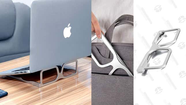 Portable Laptop Stand | $8 | Amazon | Promo code 606JP97A