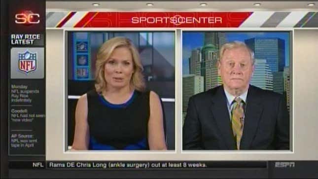 Something Very Weird Happened During ESPN's Interview With Bill Polian