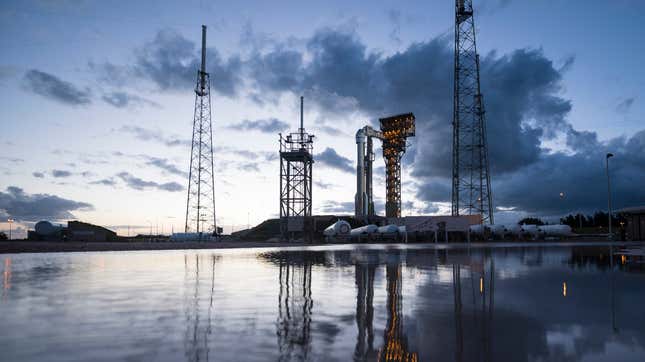 A United Launch Alliance Atlas V rocket, seen here carrying Boeing’s CST-100 Starliner spacecraft in December 2019.