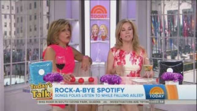 Watch Kathie Lee Jam Out and Fall Asleep to Her Own Lullaby Album