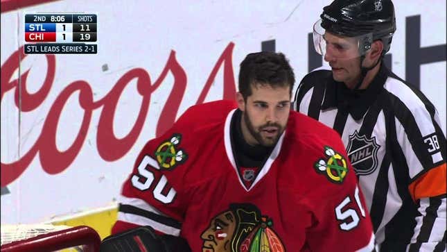 Corey Crawford Lost His Mind For A Second There