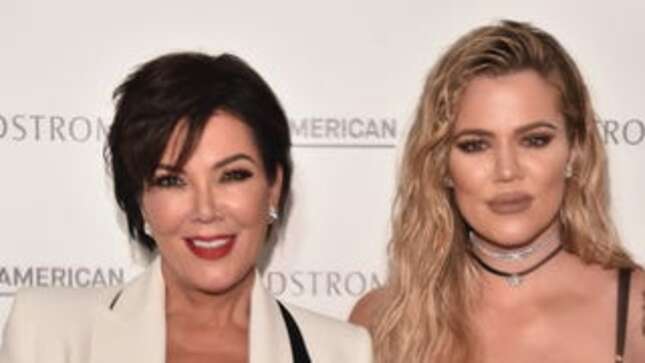 Khloé Kardashian and Kris Jenner Have the Same 'Cheeks'....?