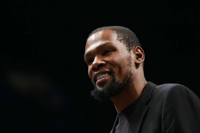 Image for article titled Kevin Durant One of Four Nets Players Who Tested Positive for COVID-19