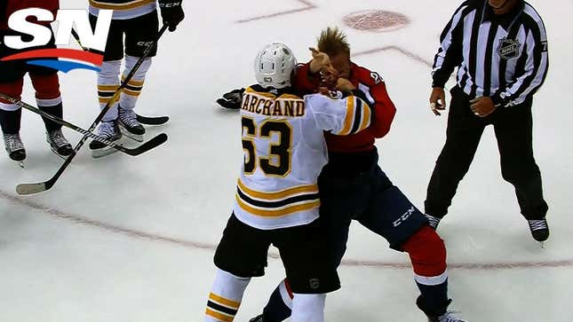 We're One Game Into The Season And Brad Marchand Is Already Being A Prick