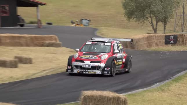 Image for article titled This 650-Horsepower Nissan Micra Is A Modern Group B Monster