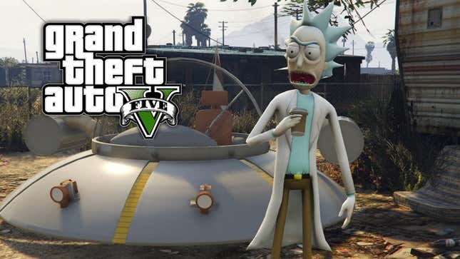 The <i>Rick And Morty</i> Mods For <i>GTA V</i> Are Way Too Real