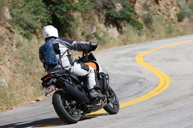 Image for article titled The 2021 Harley-Davidson Pan America 1250 Does Everything You Doubted It Could