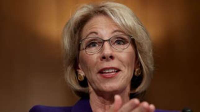 Image for article titled How DeVos Plans To Change The Department Of Education