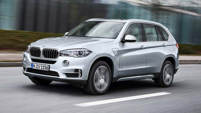 Image for article titled BMW&#39;s First &#39;Mainstream&#39; Plug-In Will Be This 71 MPG&amp;#xa0;X5&amp;#xa0;Hybrid