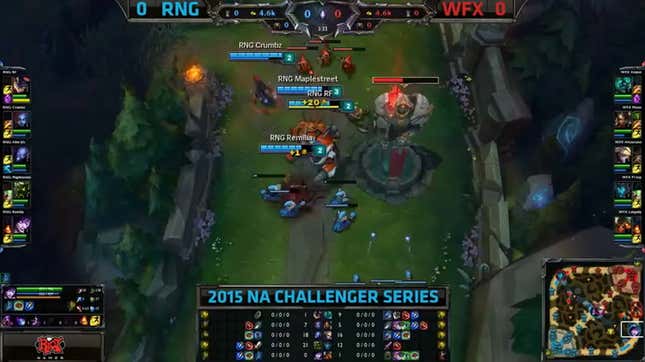 Pro <i>League Of Legends</i> Team Starts Match With Three-Man Suicide