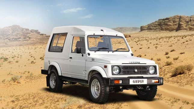 Image for article titled The Maruti Gypsy Is The Suzuki Jimny&#39;s Final Form