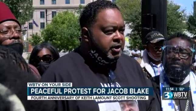 Image for article titled ‘We’re Demanding Equal Justice’: Jacob Blake Sr. Leads March in Charlotte, NC for Victims of Police Violence