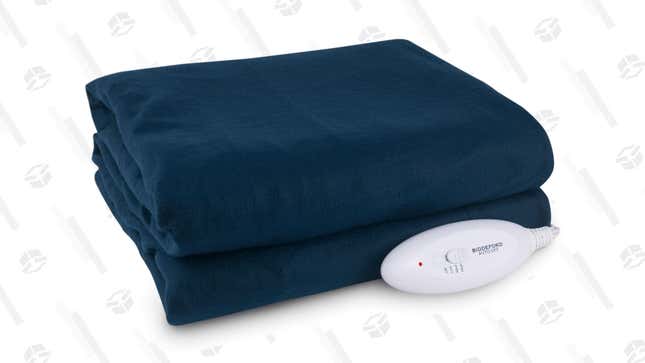 Biddeford Heated Electric Blanket | $20 | Walmart