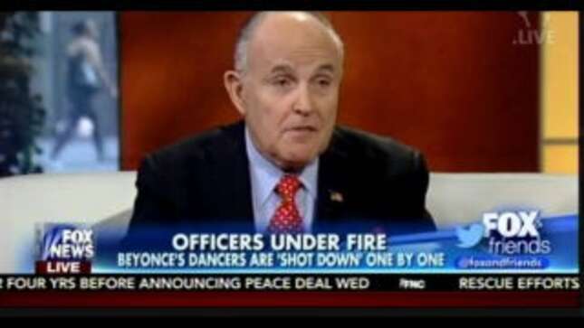 Rudy Giuliani Wants You to Know He Has Saved More Black People Than Beyoncé