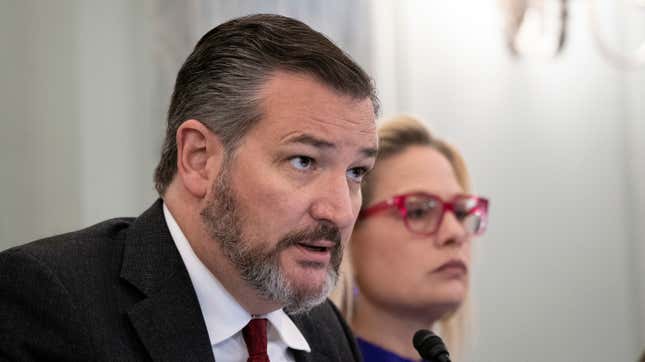 Image for article titled Ted Cruz Does One Reasonable Thing