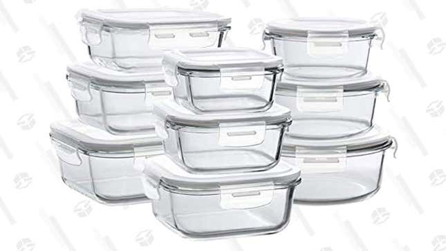 Glass Food Containers | $25 | Amazon