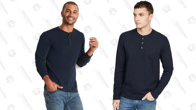 Save: Old Navy, $11 (Left)
Splurge: Vince, $185 (Right)