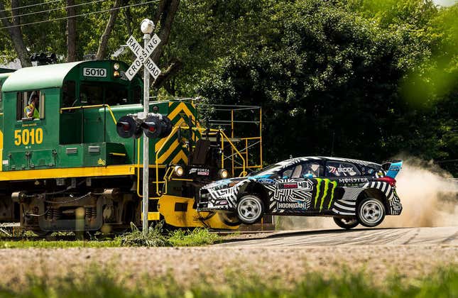 Gymkhana Nine: Ken Block Drops Industrial-Grade Drifting Action On The Masses