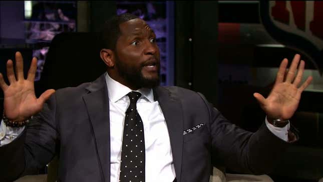 Ravens Send Ray Lewis Out To Make Kaepernick's Girlfriend The Scapegoat For Him Not Having NFL Job