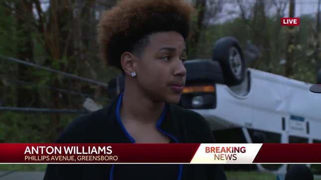 As Tornado Closes In, North Carolina Teen Just Keeps Playing <i>Fortnite </i><em></em>