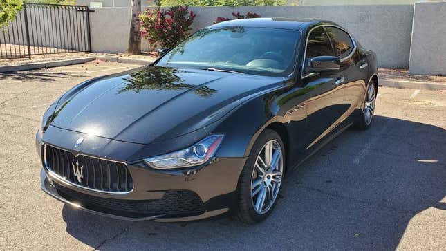 Image for article titled At $23,995, Would You Gobble Up This 2015 Maserati Ghibli?