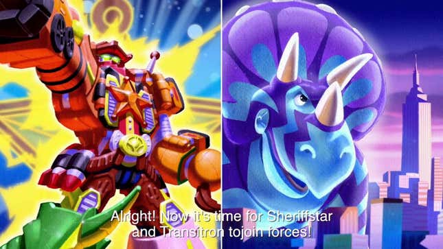 Think Voltron Meets <i>Toy Story</i> And You'll Understand This