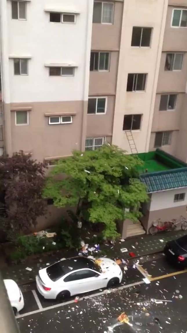 Fighting Couple Terrorizes Neighbors, Makes a Horrible Mess