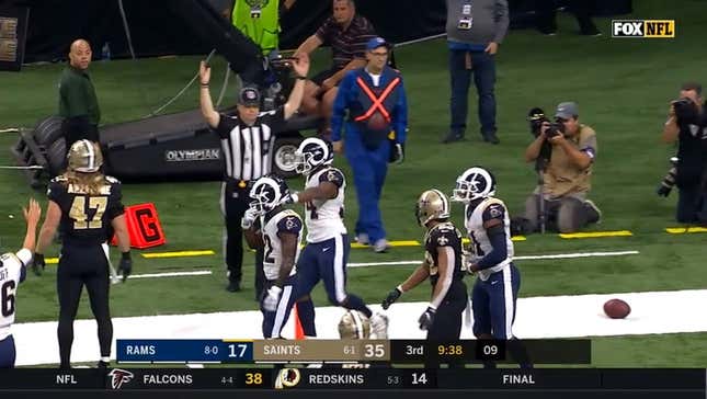 This Malcolm Brown Touchdown Catch Is An Unreal Feat Of Body Control