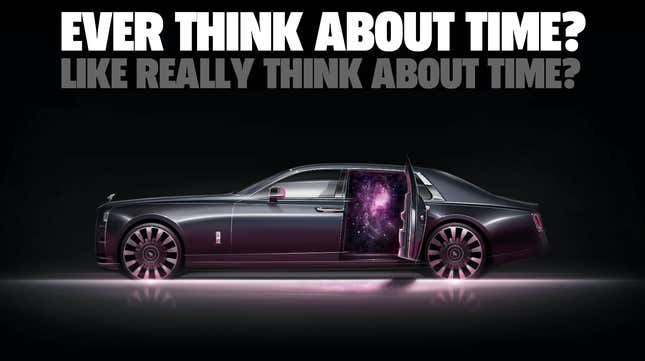 Image for article titled Rolls-Royce Makes A Car Based On Eating A Bunch Of Edibles And Watching Old Episodes Of Cosmos