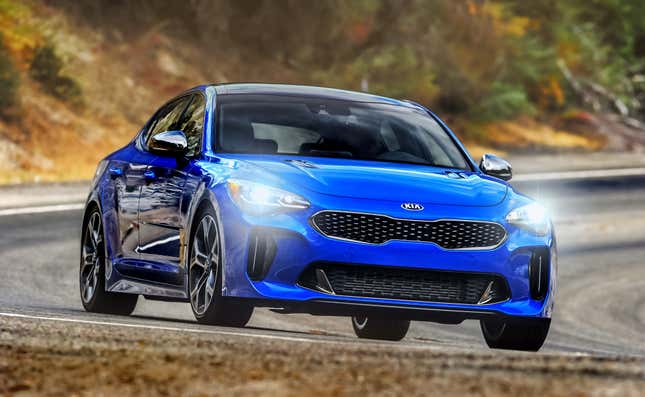 The 2019 Kia Stinger.