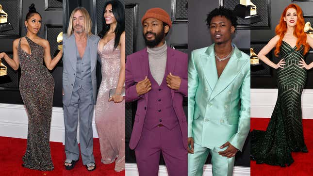 Image for article titled Drowning in Ruffles and Sequins On the 62nd Grammys Red Carpet