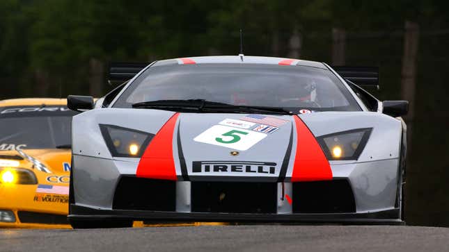 Image for article titled This Failed Rear-Wheel-Drive Lamborghini Murciélago Is An Endurance Racing Fever Dream