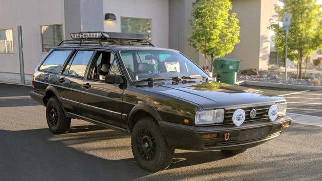 Image for article titled At $4,000, Would Owning This 1988 Volkswagen Quantum Syncro Wagon be Totally Rad?