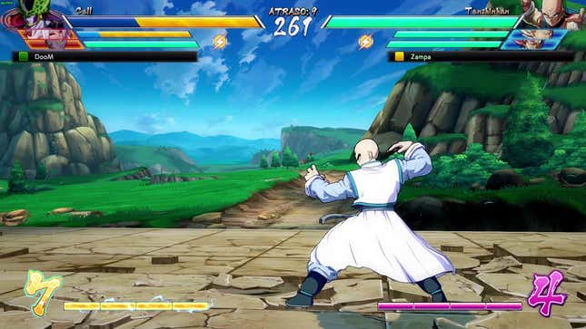 Rare <i>Dragon Ball FighterZ</i> Glitch Makes Tien's Opponents Invisible<em></em>