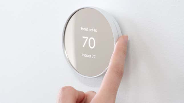 Image from article about Google developing a new Nest thermostat with Soli radar