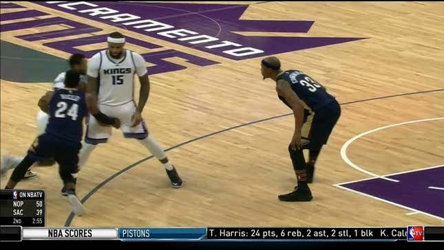 Anthony Davis Teases Nut-Grabbing Buddy Hield