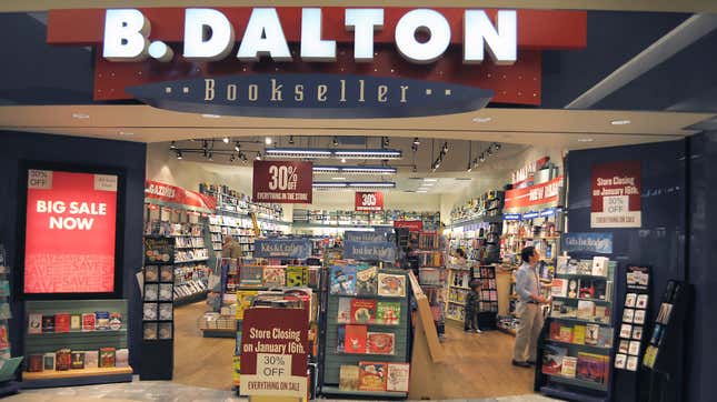 A B. Dalton in 2009
